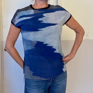 Abstract Blue Sky Shirt